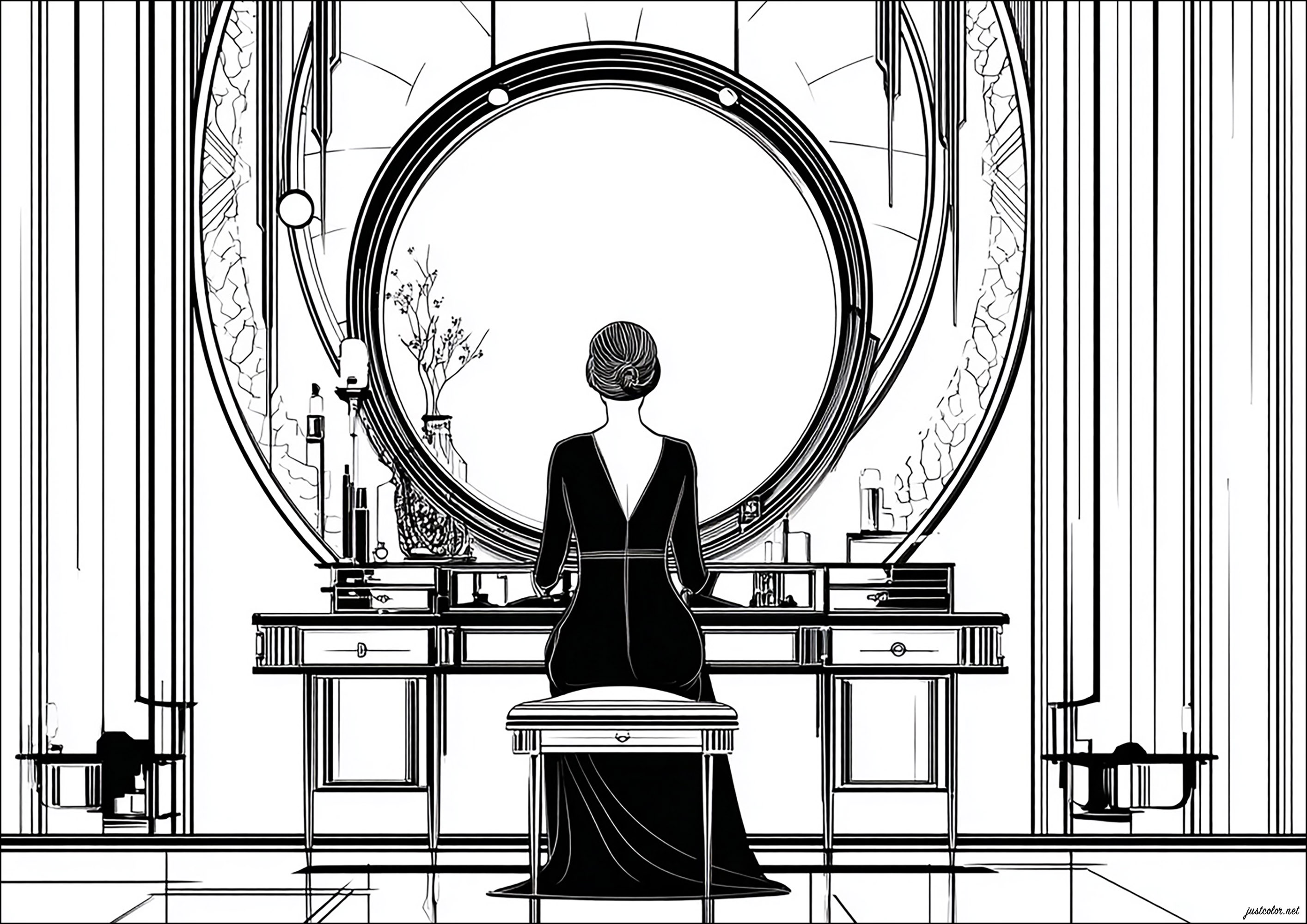 Art-deco-52271 (Ausmalbild von Art deco zum Ausdrucken und Ausmalen für Erwachsene)