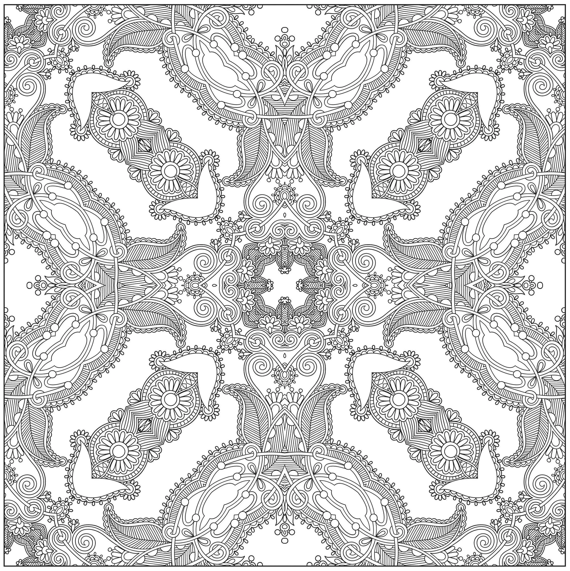 Azulejos-48760 (Ausmalbild zum Ausdrucken und Ausmalen für Erwachsene)