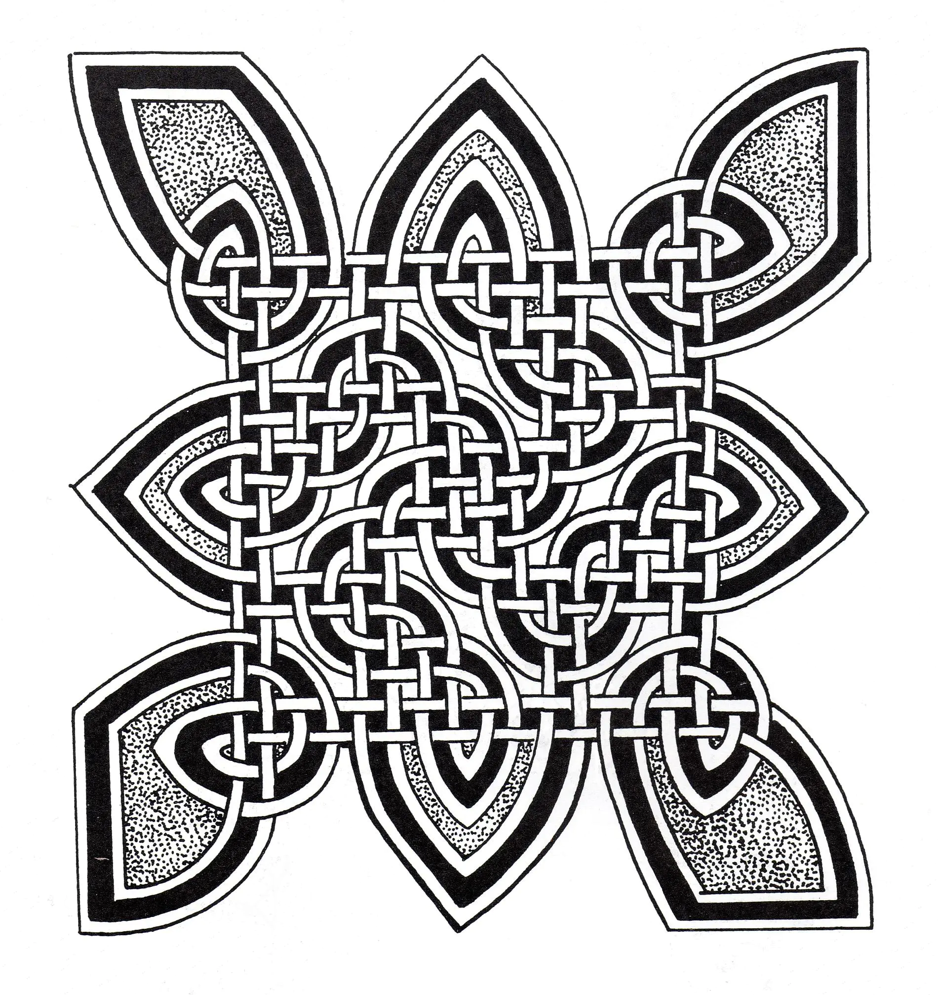Keltische-kunst-40336 (Ausmalbild von Keltische Kunst zum Ausdrucken und Ausmalen für Erwachsene)