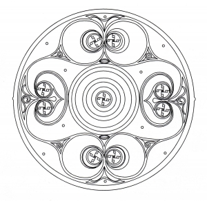 Malbuch Fur Erwachsene : Keltische Kunst - 16 (Ausmalbild)
