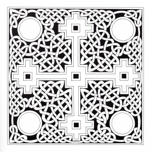Malbuch Fur Erwachsene : Keltische Kunst - 22 (Ausmalbild)