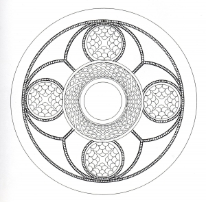 Malbuch Fur Erwachsene : Keltische Kunst - 7 (Ausmalbild)