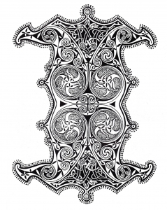 Malbuch Fur Erwachsene : Keltische Kunst - 30 (Ausmalbild)