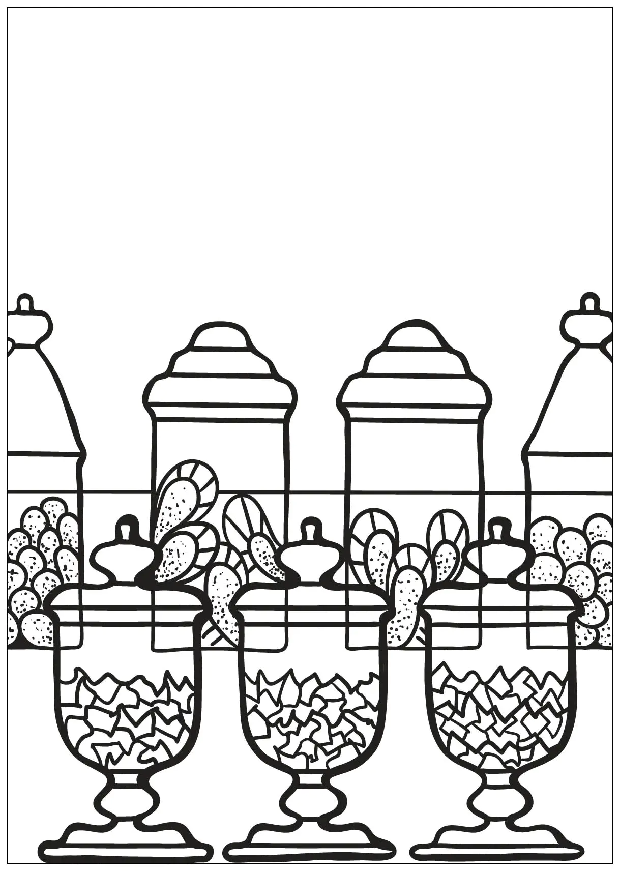 Cupcakes-14484 (Ausmalbild zum Ausdrucken und Ausmalen für Erwachsene)