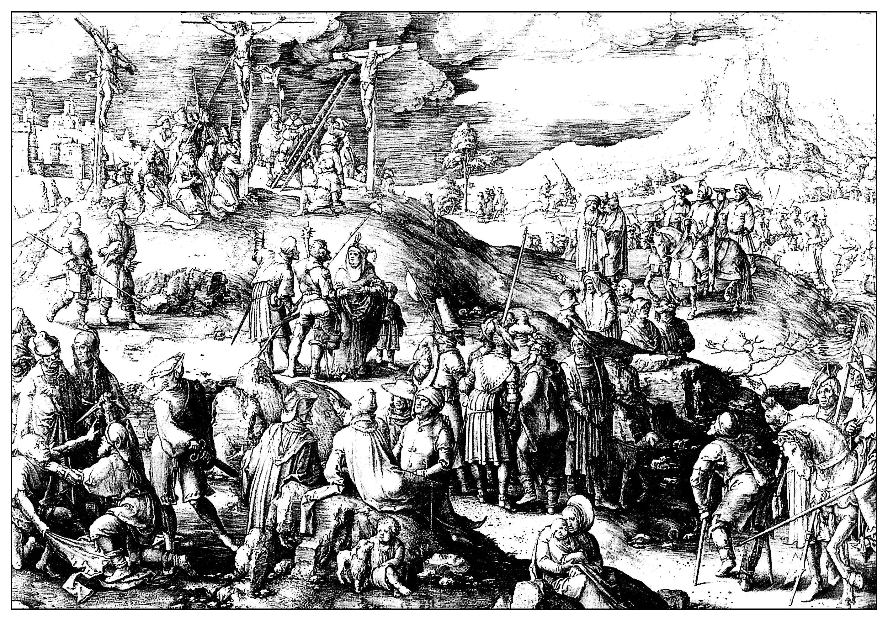 Gravur-9974 (Ausmalbild zum Ausdrucken und Ausmalen für Erwachsene)