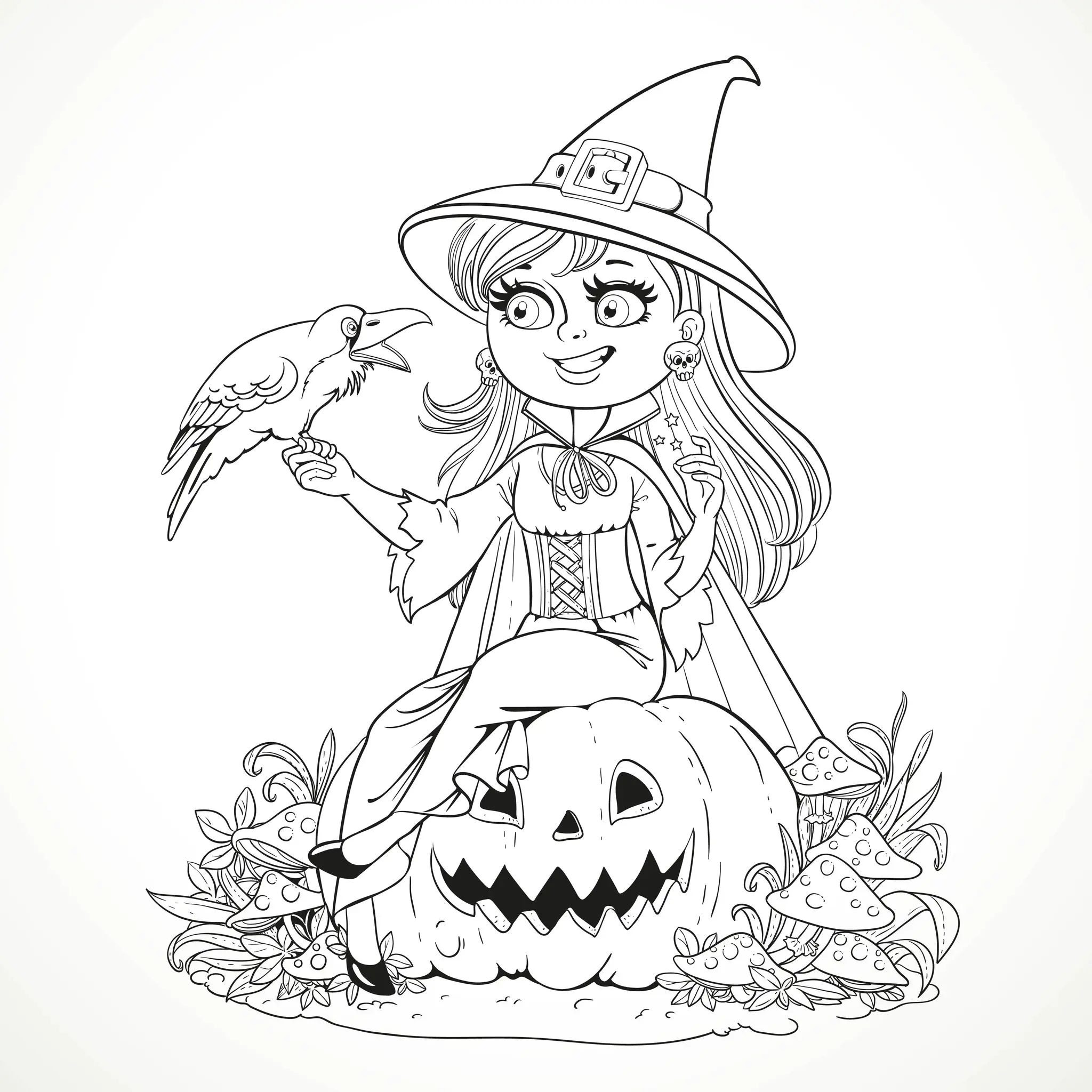 Halloween-36273 (Ausmalbild zum Ausdrucken und Ausmalen für Erwachsene)