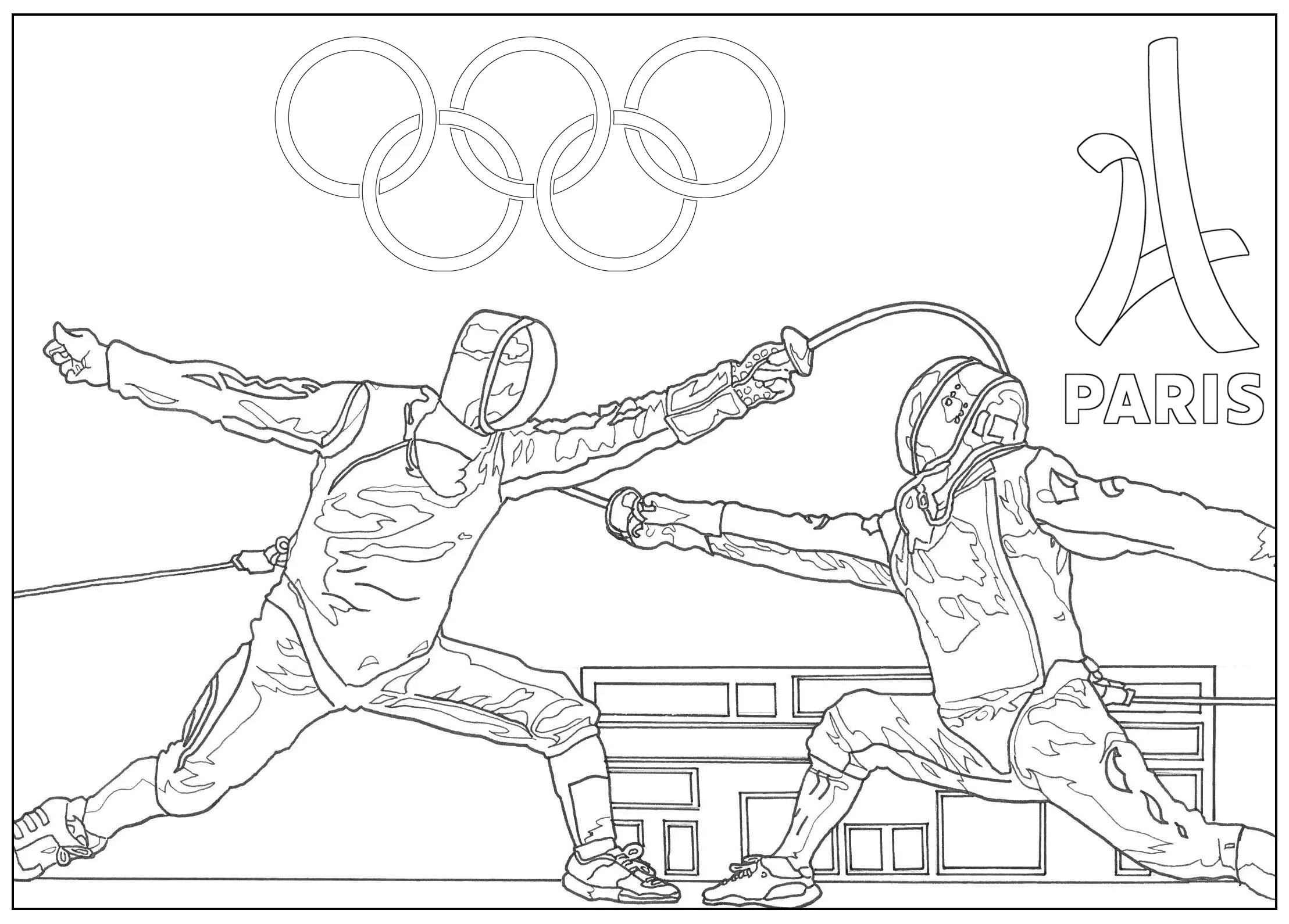 Sport-olympics-49373 (Ausmalbild von Sport / Olympics zum Ausdrucken und Ausmalen für Erwachsene)