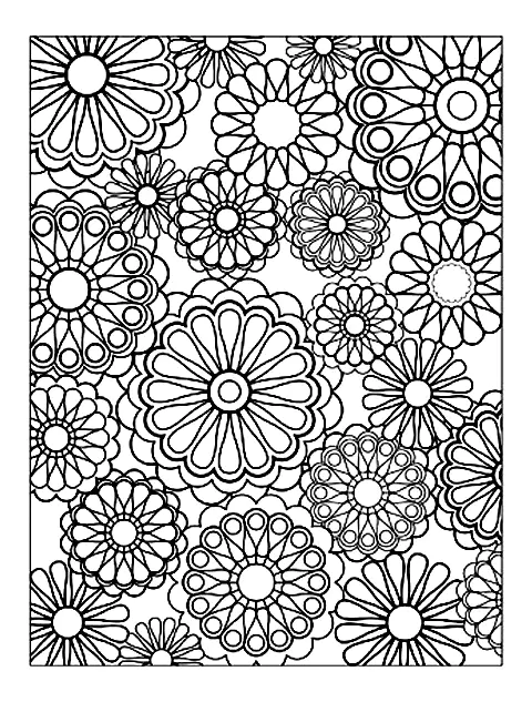 Blumen-vegetation-19026 (Ausmalbild von Blumen & Vegetation zum Ausdrucken und Ausmalen für Erwachsene)