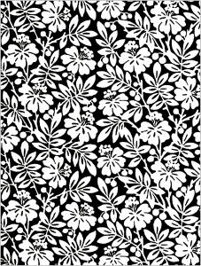 Malbuch Fur Erwachsene  : Blumen & Vegetation - 1 (Ausmalbild)