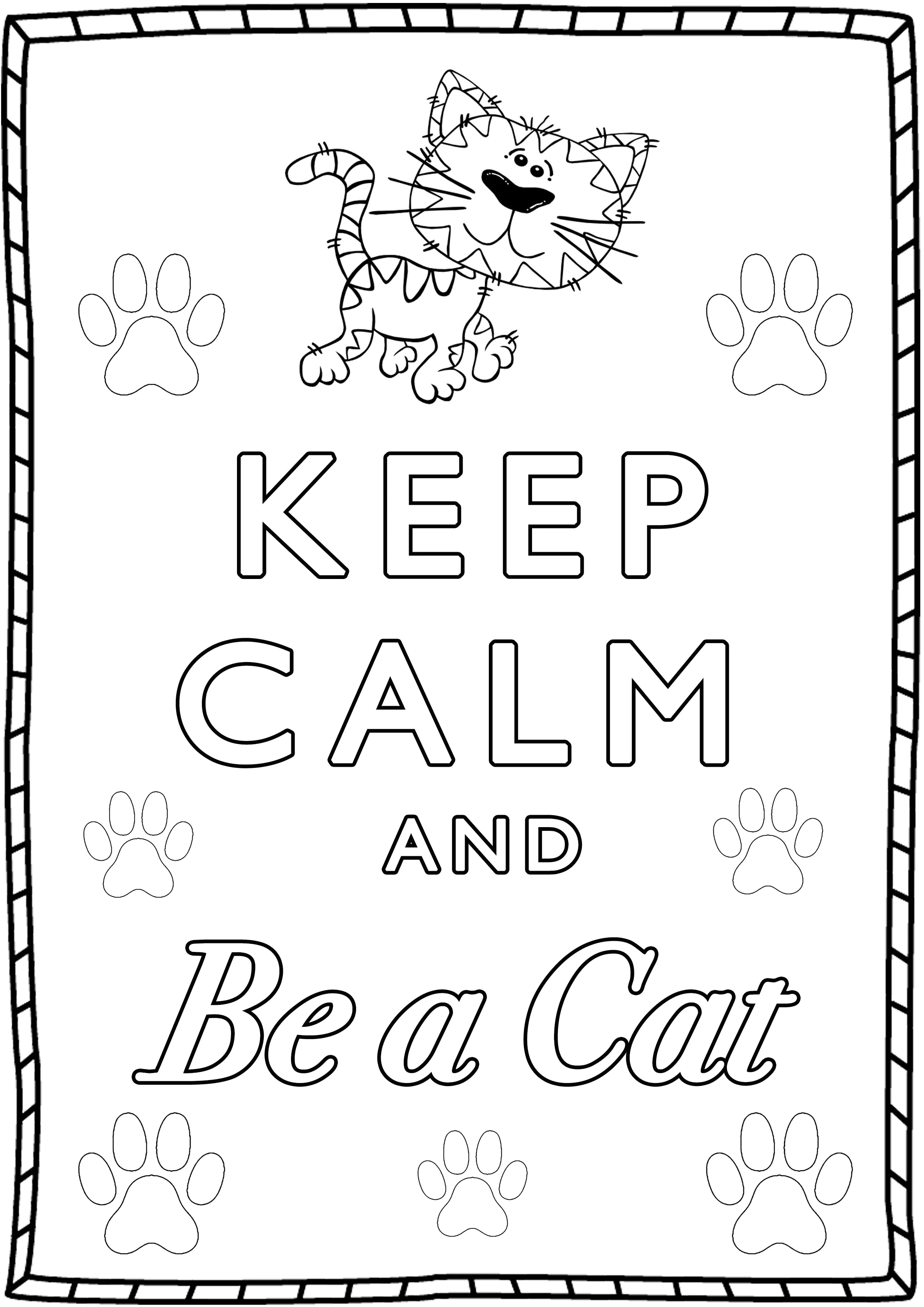 Keep-calm-33698 (Ausmalbild Keep Calm zum Ausdrucken und Ausmalen für Erwachsene)