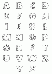 Alphabet 91597