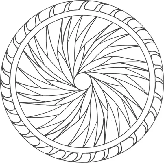 Mandalas - 10797 (Ausmalbild zum Ausdrucken und Ausmalen für Erwachsene)