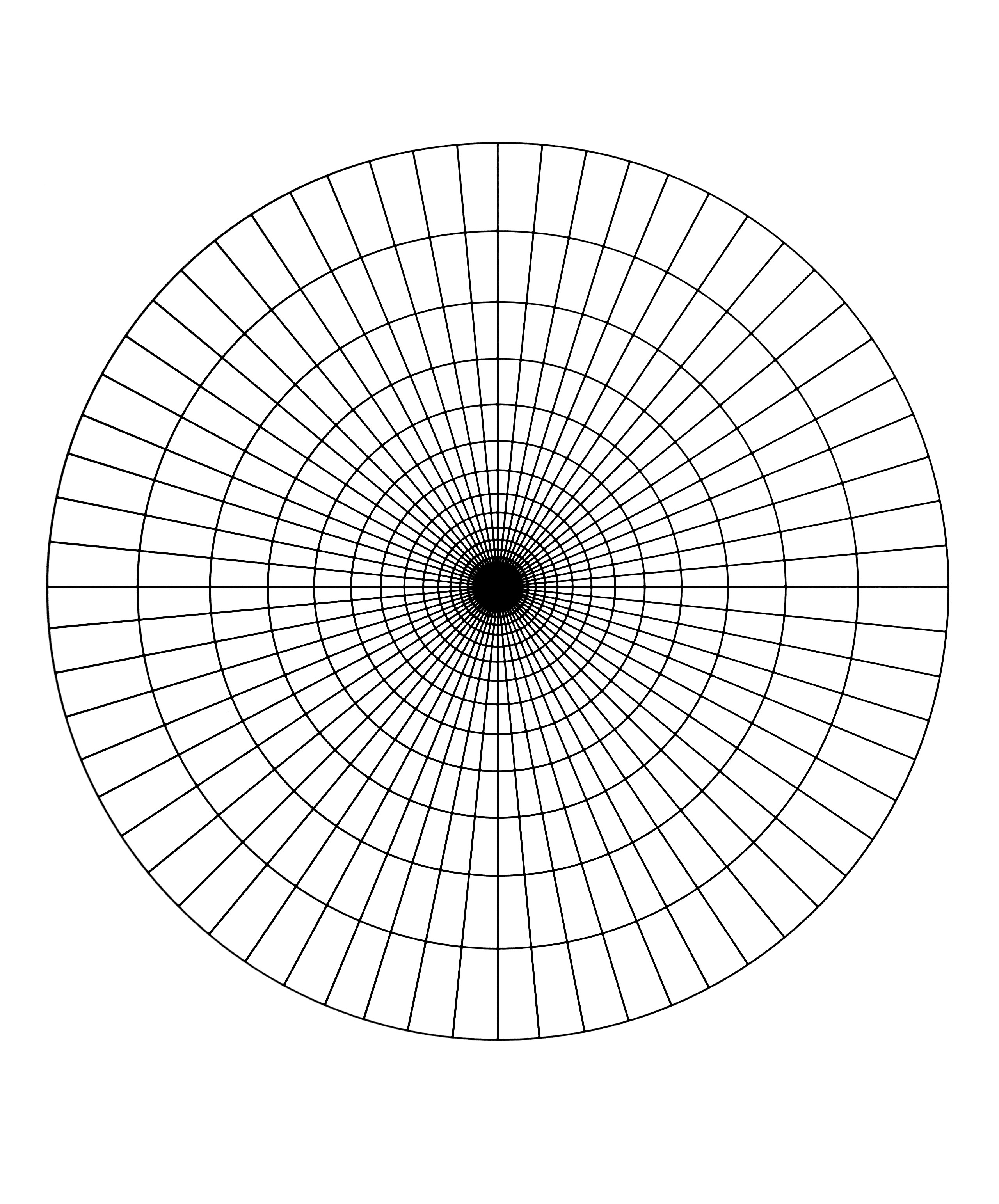 Mandalas - 50589 (Ausmalbild zum Ausdrucken und Ausmalen für Erwachsene)