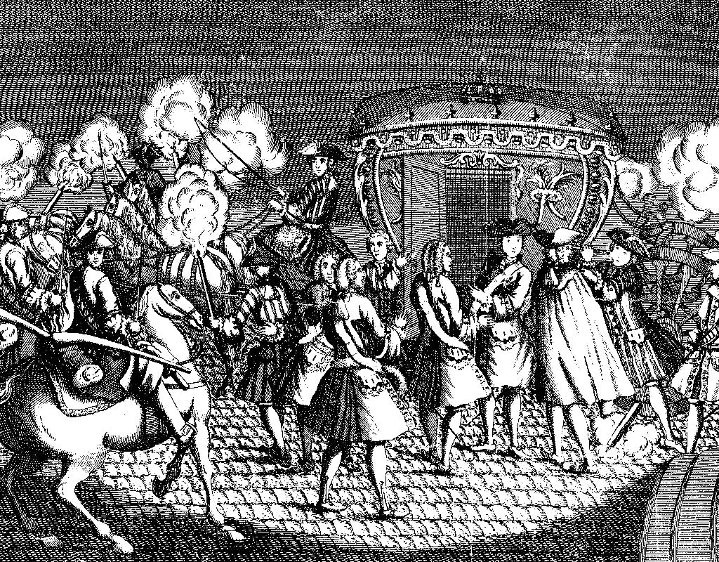 Schwarzes Ätzen (Ausmalbild von Könige und Königinnen zum Ausdrucken und Ausmalen für Erwachsene)