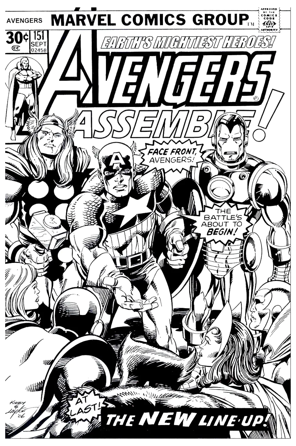 Avengers Filmplakat (Ausmalbild von Bücher & Comics zum Ausdrucken und Ausmalen für Erwachsene)