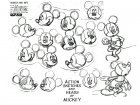 Die vielfältigen Emotionen von Mickey (Ausmalbild von Bücher & Comics)