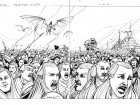Der Herr der Ringe (Ausmalbild von Bücher & Comics)
