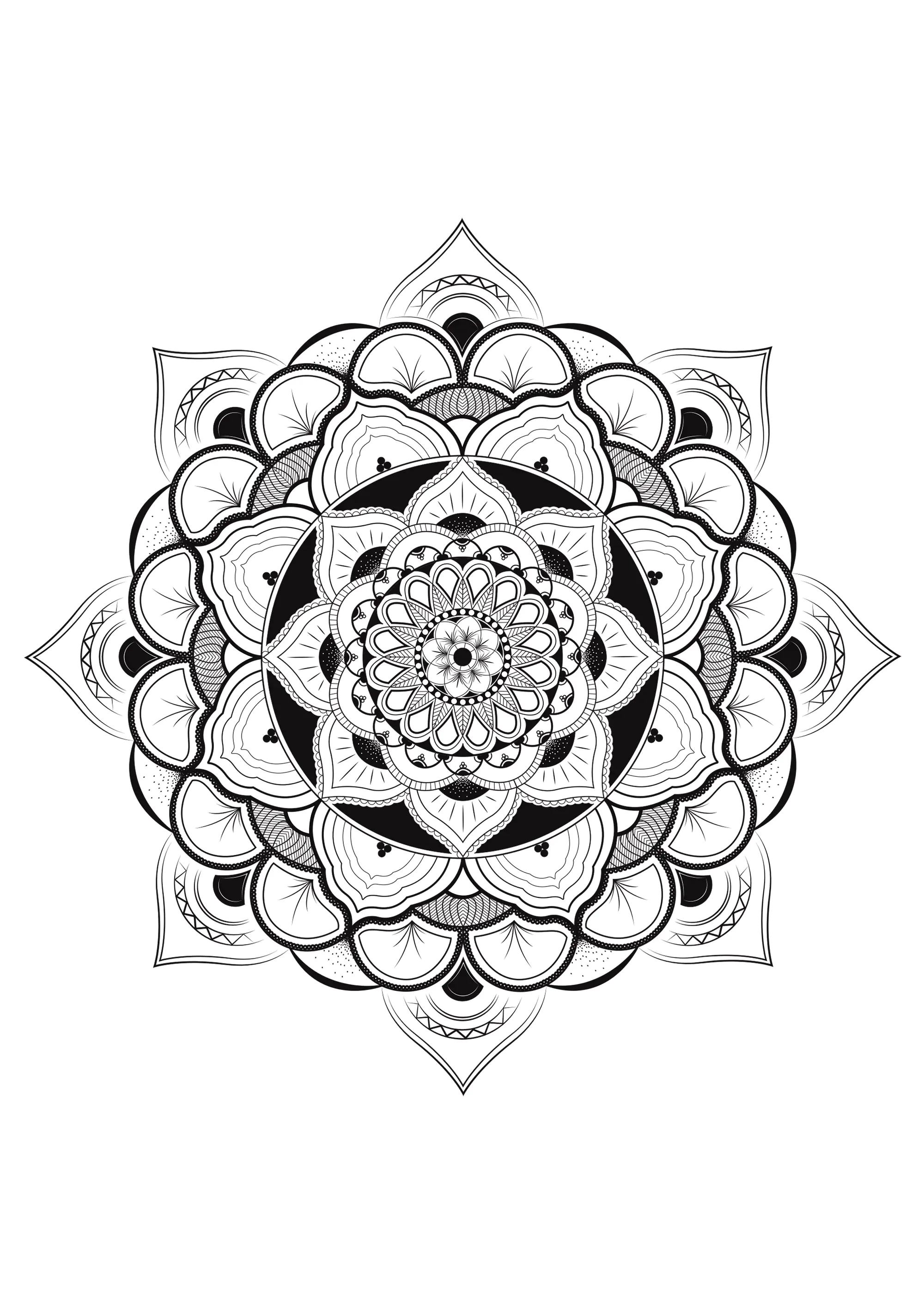 Mandalas-21926 (Ausmalbild zum Ausdrucken und Ausmalen für Erwachsene)