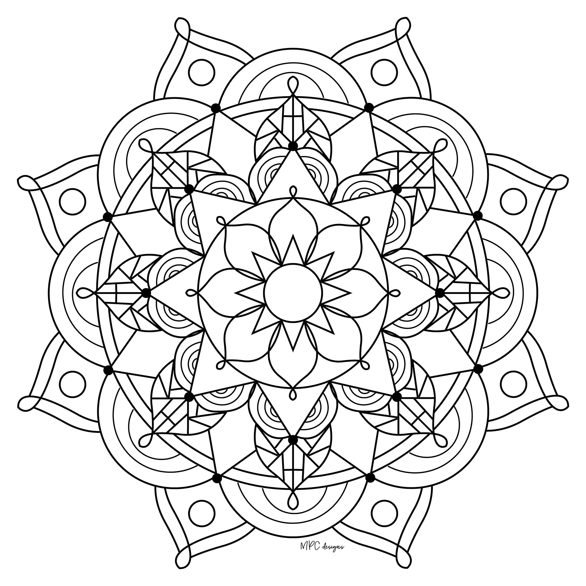 Mandalas-64338 (Ausmalbild zum Ausdrucken und Ausmalen für Erwachsene)