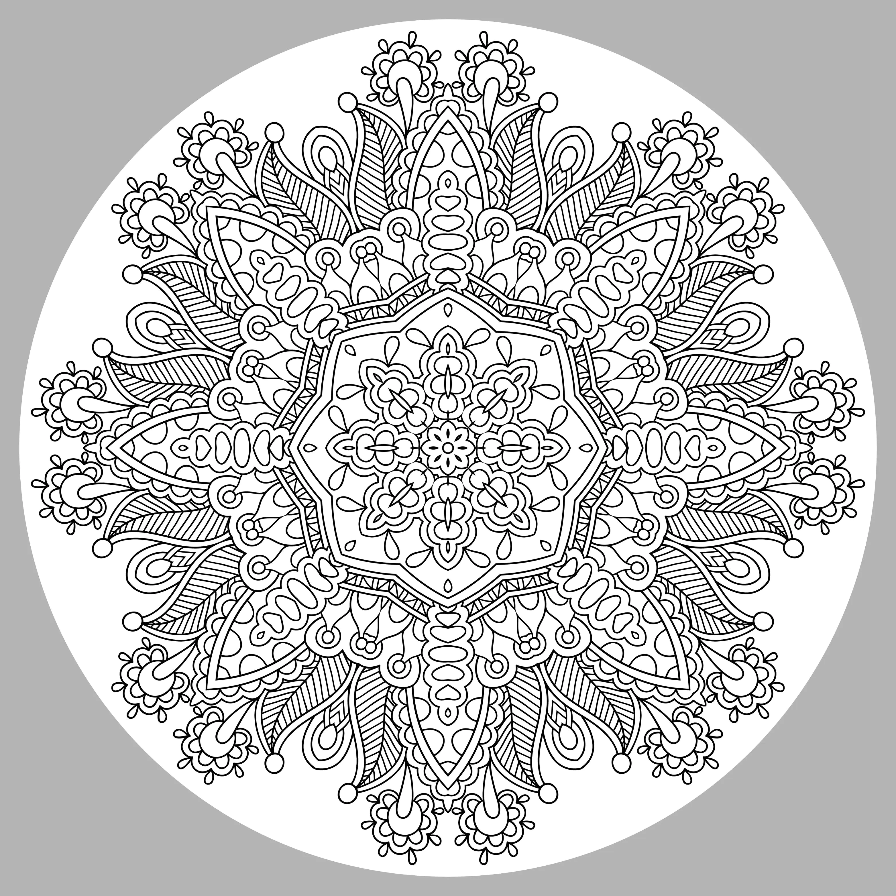 Mandalas-66060 (Ausmalbild zum Ausdrucken und Ausmalen für Erwachsene)