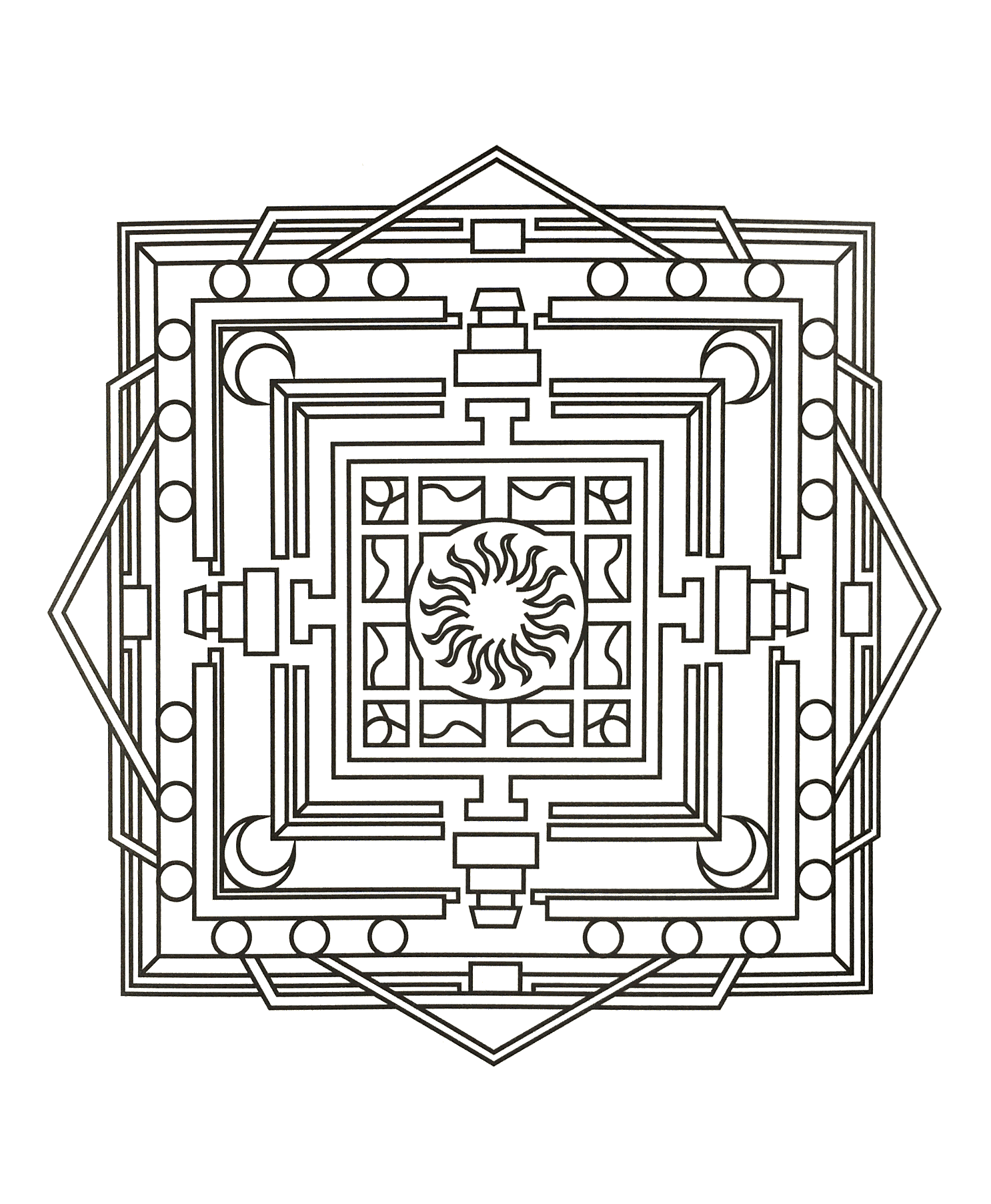 Mandalas zum kostenlosen download - 3