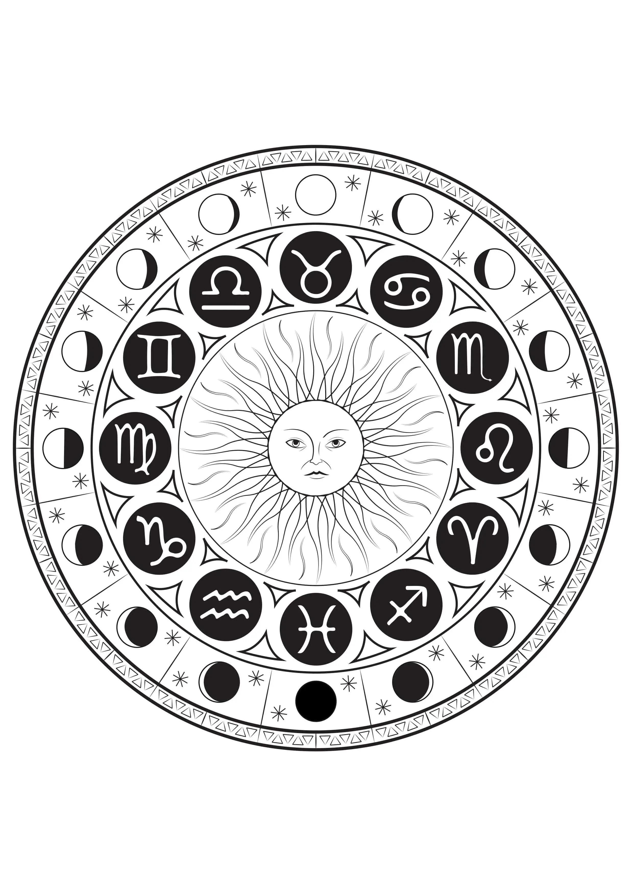 Mandalas-95878 (Ausmalbild zum Ausdrucken und Ausmalen für Erwachsene)