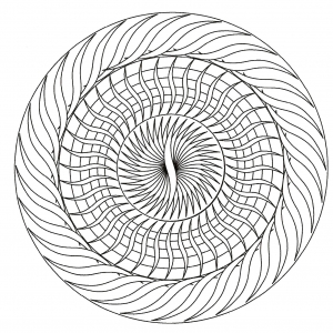 Einfaches Mandala (5)