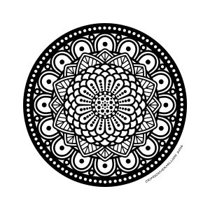 Das Lied der Sphären (Ausmalbild von Crimson Vermillion)