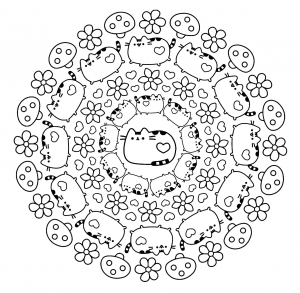 mandalas-93018 (Ausmalbild)