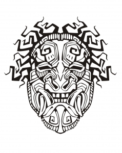 Malbuch Fur Erwachsene | JustColor : Mayas, Azteken und Inkas - 15 (Ausmalbild)