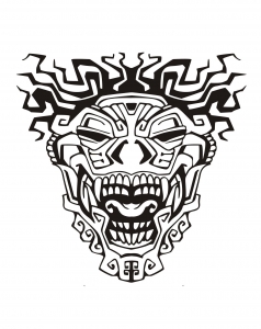 Malbuch Fur Erwachsene | JustColor : Mayas, Azteken und Inkas - 3 (Ausmalbild)