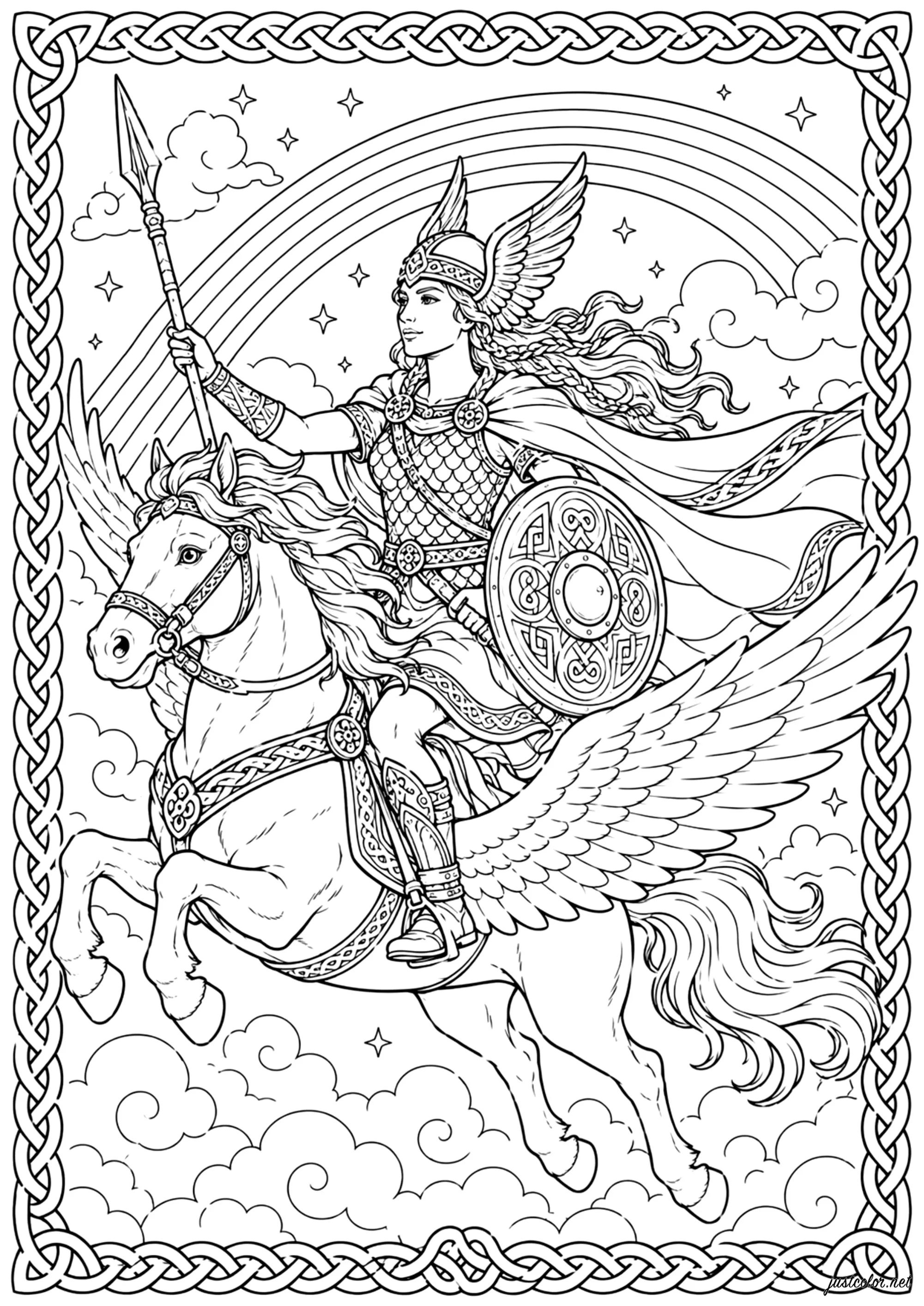 Norse-mythology-68314 (Ausmalbild von Norse mythology zum Ausdrucken und Ausmalen für Erwachsene)