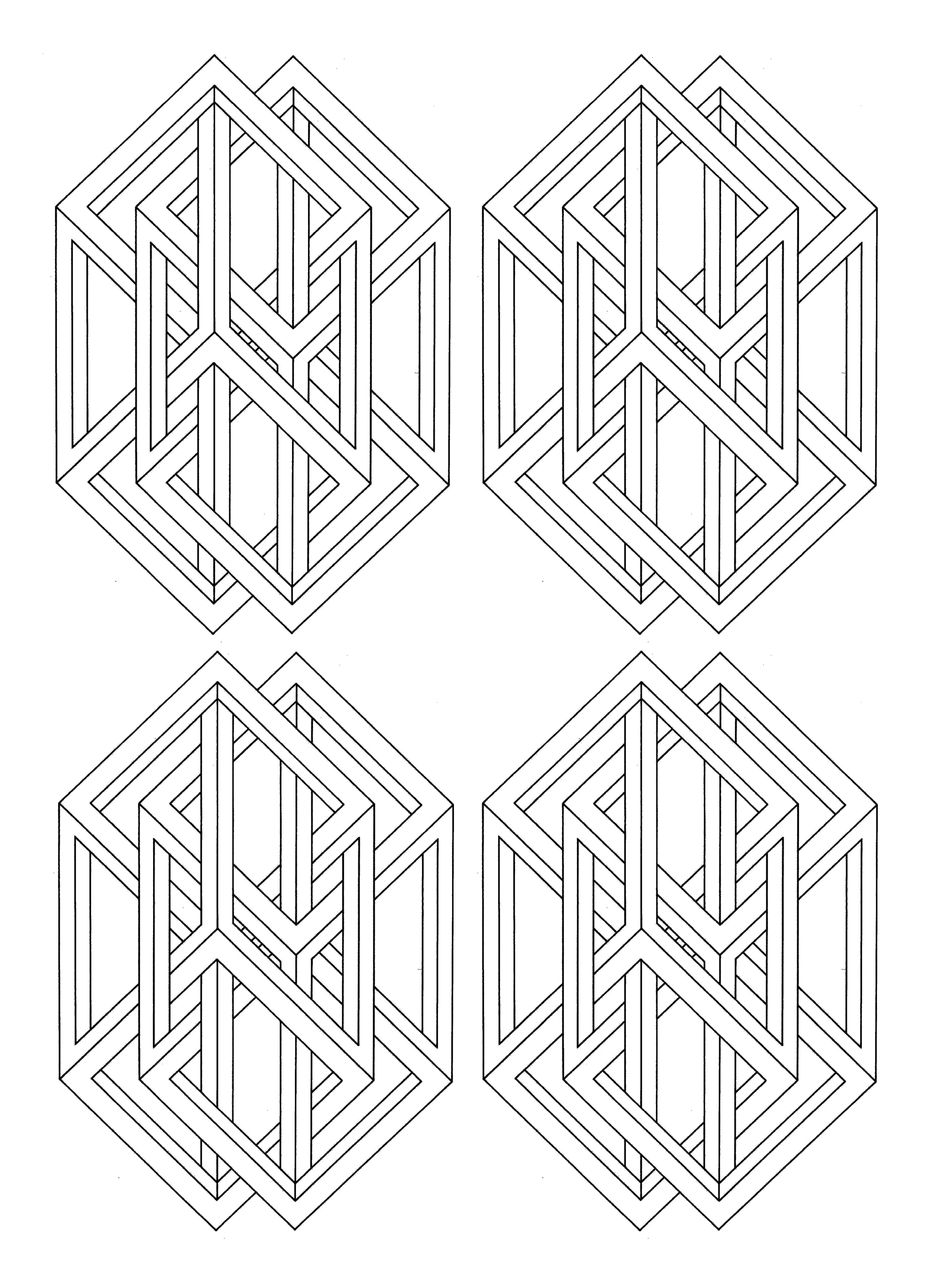 Op-art-4993 (Ausmalbild von Op Art zum Ausdrucken und Ausmalen für Erwachsene)