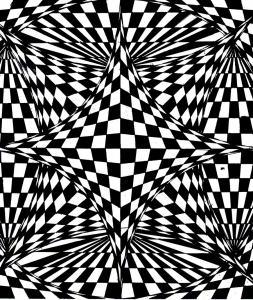 Malbuch Fur Erwachsene | JustColor : Op Art - 7 (Ausmalbild)