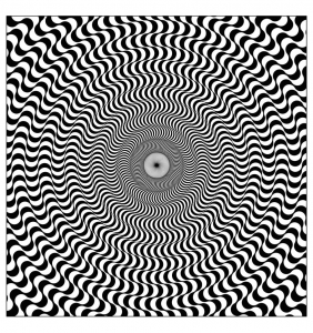 Malbuch Fur Erwachsene | JustColor : Op Art - 1 (Ausmalbild)