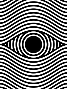 Malbuch Fur Erwachsene  : Op Art - 2 (Ausmalbild)