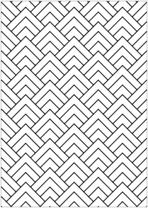 Malbuch Fur Erwachsene  : Op Art - 4 (Ausmalbild)