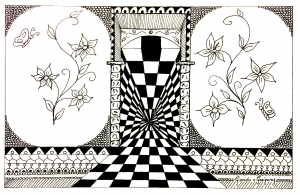 Malbuch Fur Erwachsene | JustColor : Op Art - 27 (Ausmalbild von Greg Giordo)