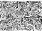 Die Stadt des Lichts (Ausmalbild von Paris)