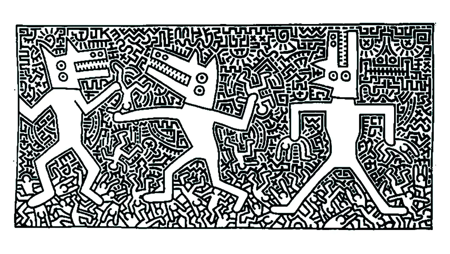 Pop-art-58932 (Ausmalbild von Pop art zum Ausdrucken und Ausmalen für Erwachsene)