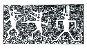 Malbuch Fur Erwachsene  : Pop art - 3 (Ausmalbild)