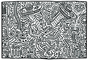 Malbuch Fur Erwachsene  : Pop art - 8 (Ausmalbild)