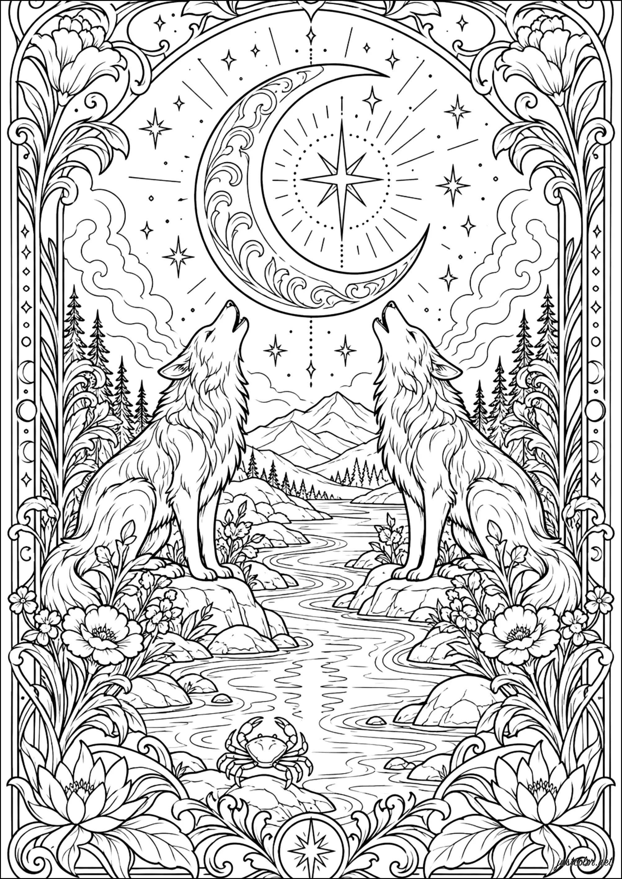 Tarot-cards-16918 (Ausmalbild von Tarot cards zum Ausdrucken und Ausmalen für Erwachsene)