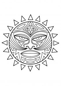 Tiki: Maori / Polynesisches Symbol