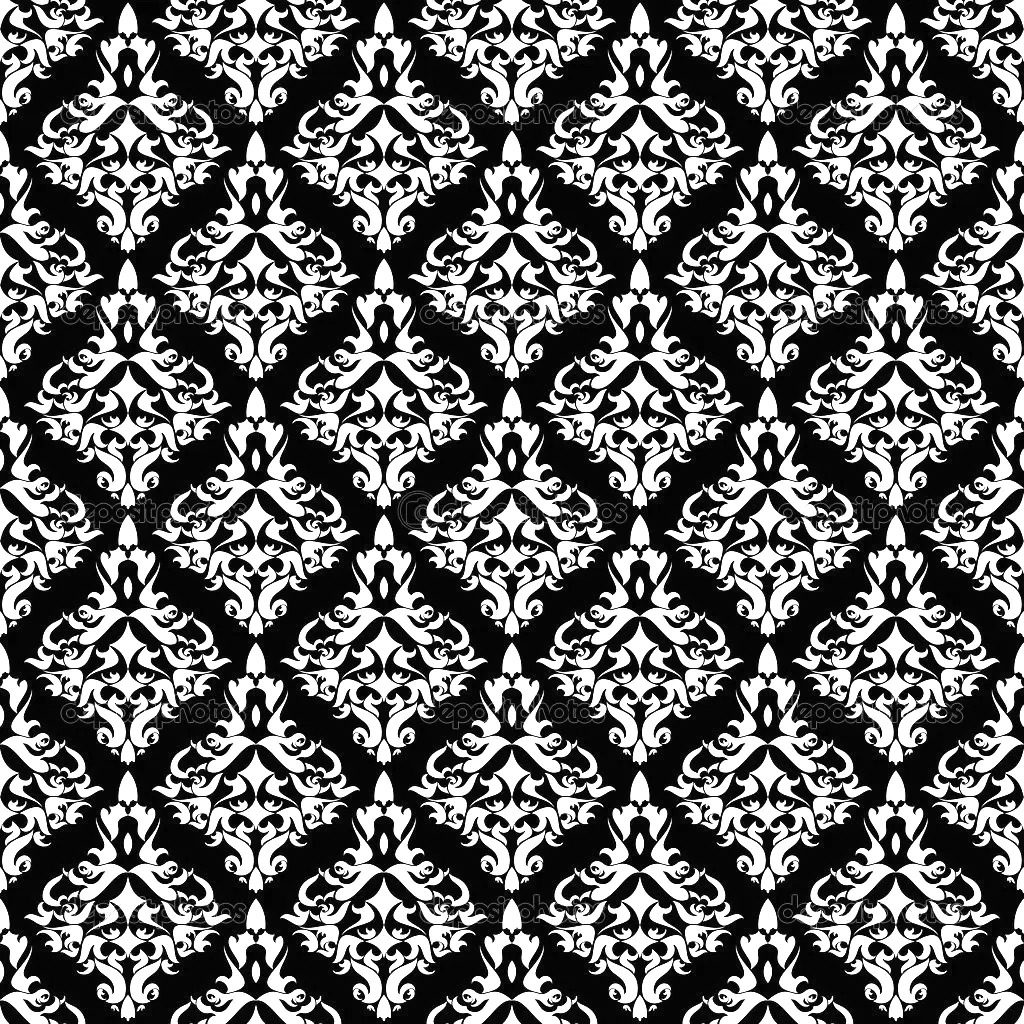 Elegantes barockes Muster (Ausmalbild Vintage zum Ausdrucken und Ausmalen für Erwachsene)