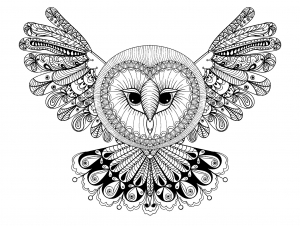 Druckbare Malvorlagen : Adler