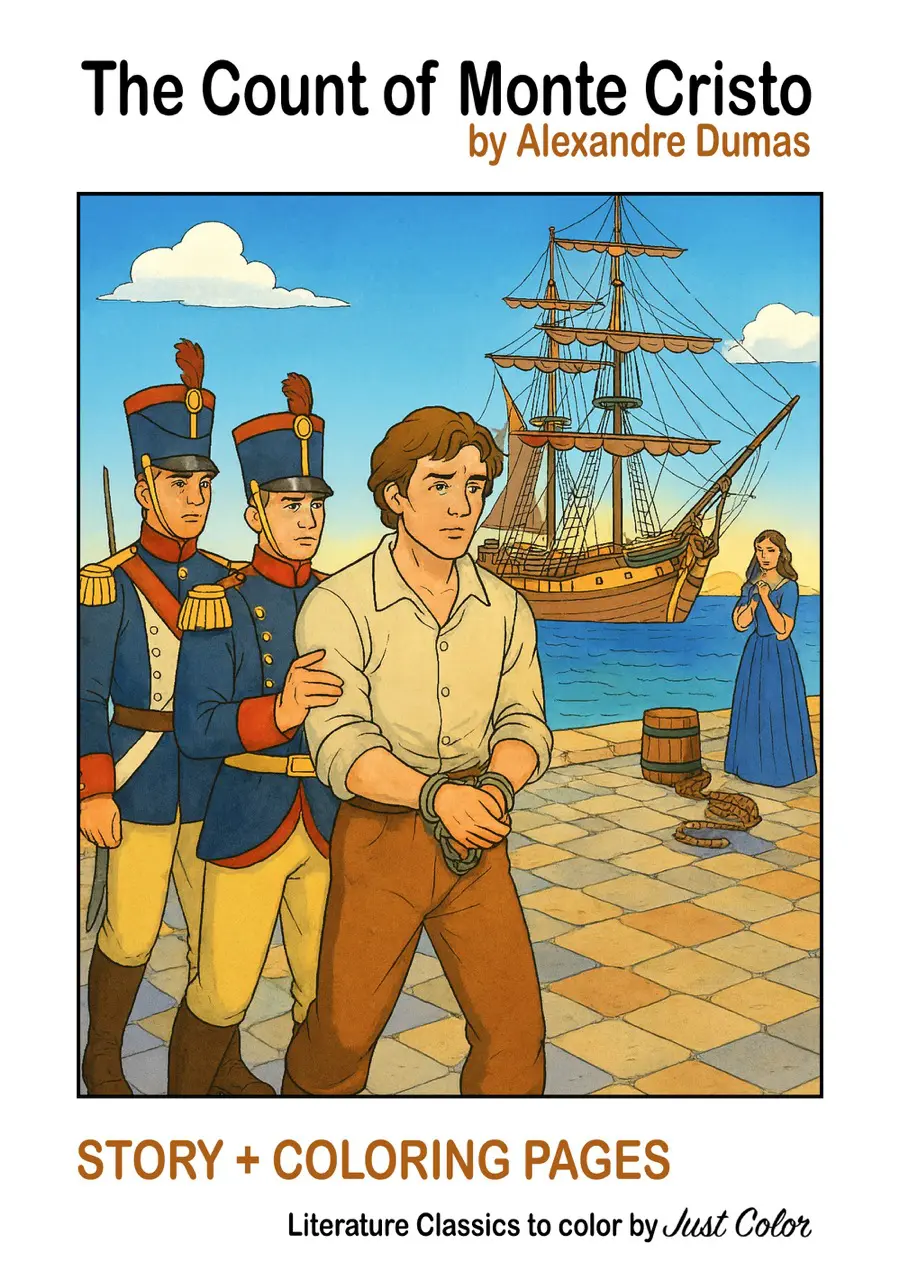 The Count of Monte Cristo - Coloring Book