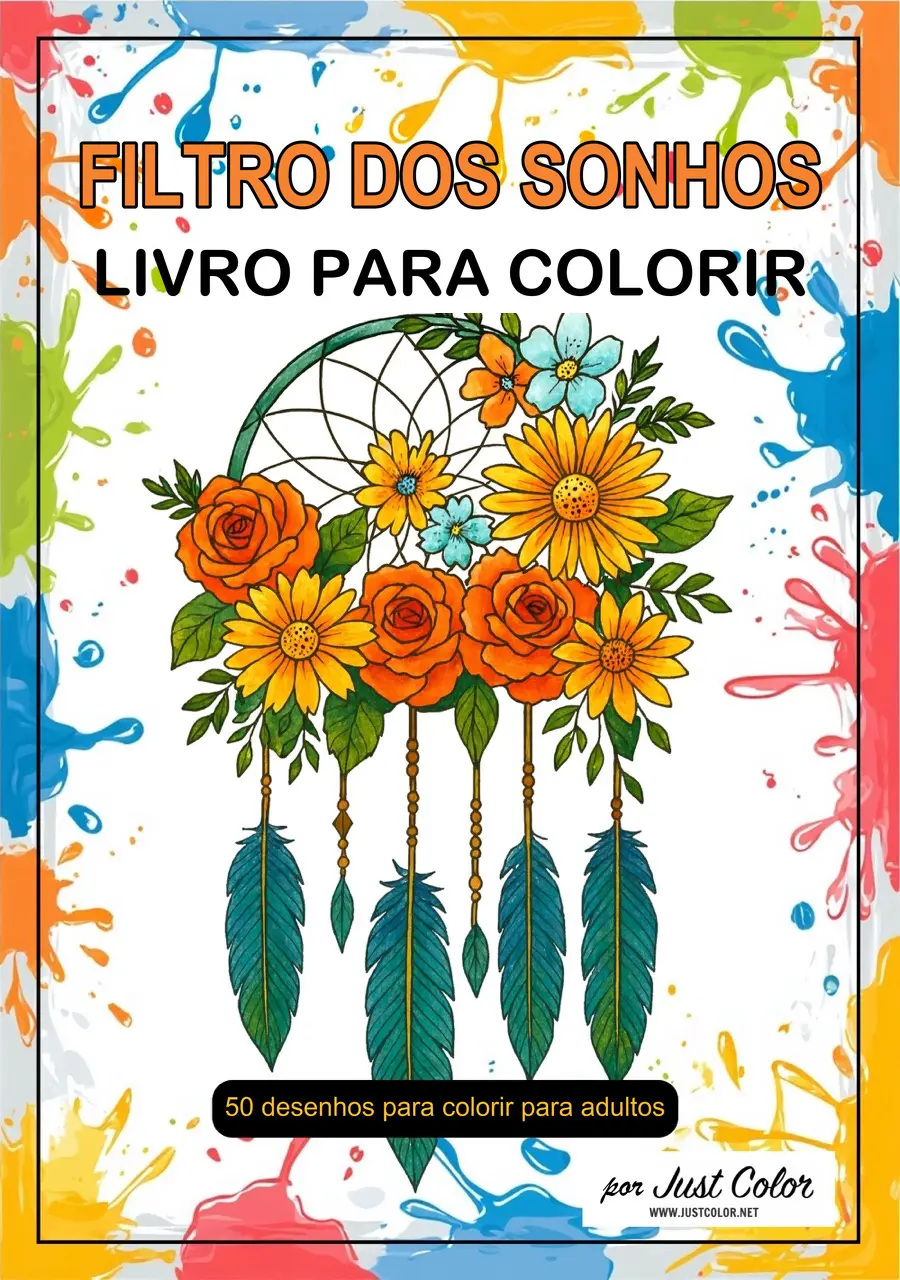 Dreamcatcher Coloring Book for Adults