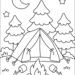 Cozy kids coloring page - Just Color ebook preview