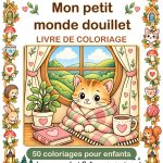My Little Cozy World Coloring Book for Kids - Just Color ebook cover